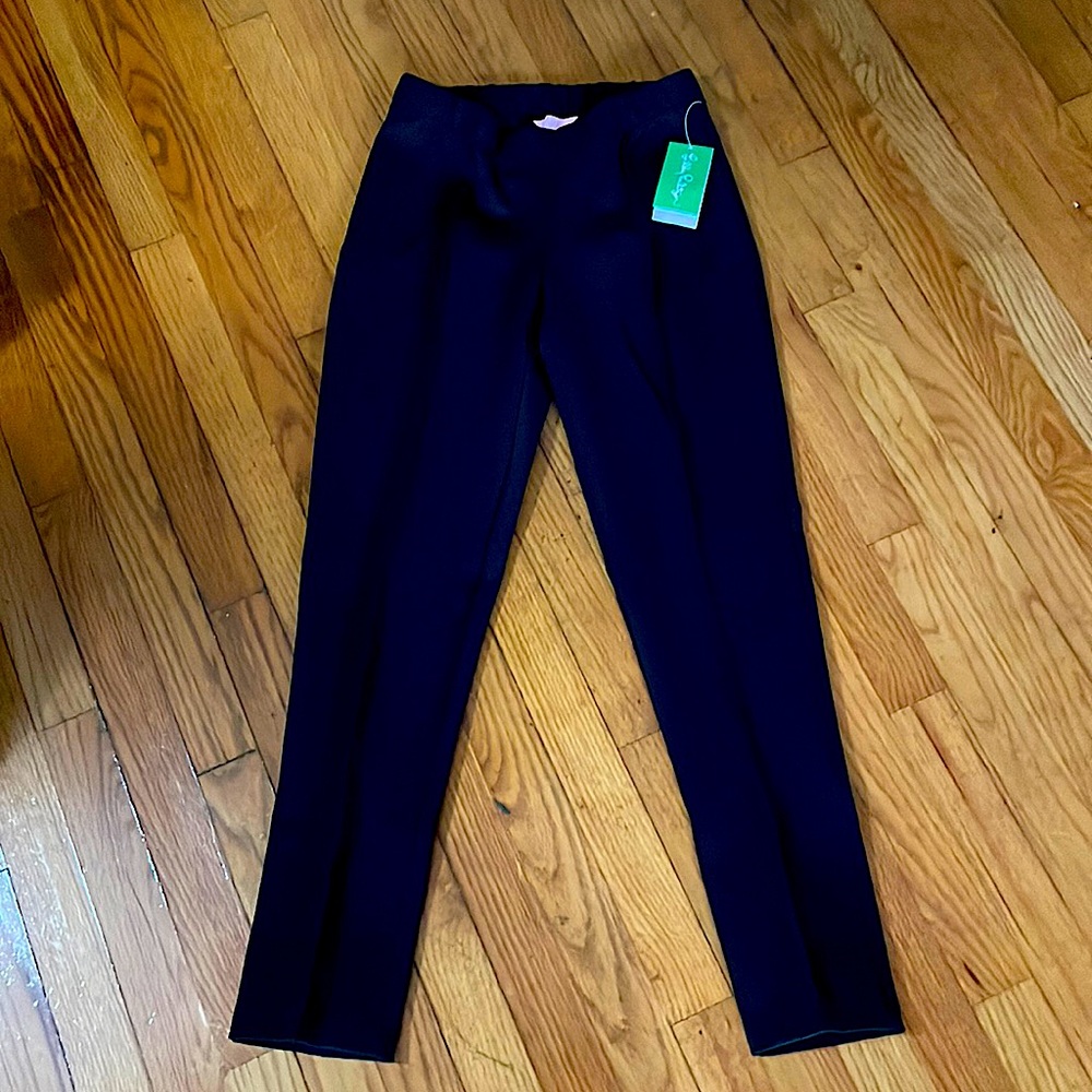 NWT Lilly Pulitzer Travel Pant Black Medium